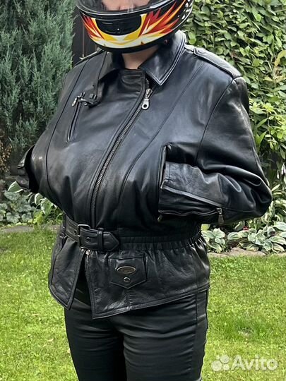 Мотокуртка кожаная косуха женская, richa