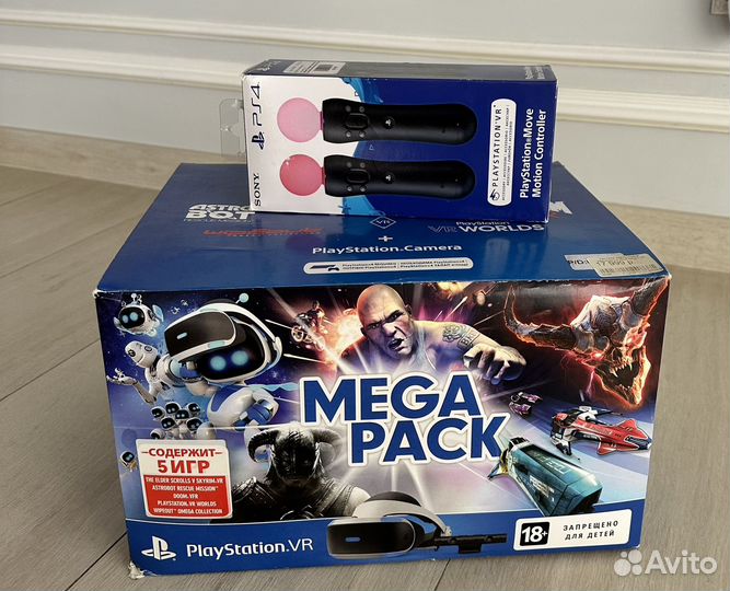 PlayStation VR + PlayStation Controller