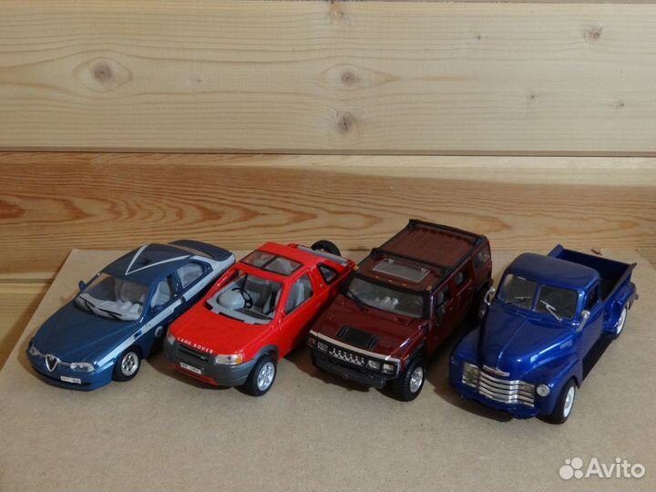 Модели машин Bburago, Maisto, Welly, 1:24, 1:25