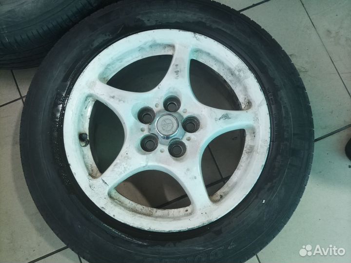 Литье диски r15 5x100 с резиной