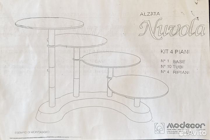 Подставка для торта ярусная