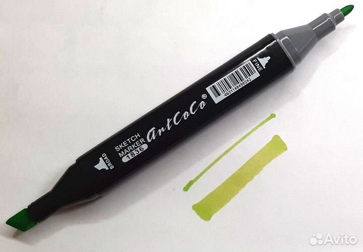 Маркеры для скетчинга двухсторонние в чехле 30 шт