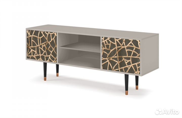 Тв-тумба T2 - Сатин - Enlarged Leaf