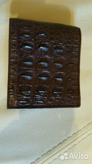 Мужской Кошелёк из кожи крокодила