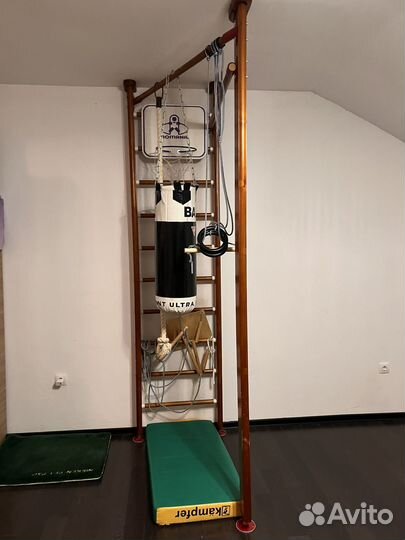 Стенка шведская спортивная деневянеая Kamfler