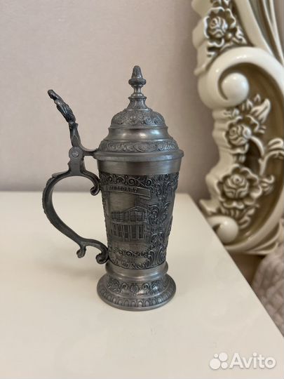 Оловянная пивная кружка Германия