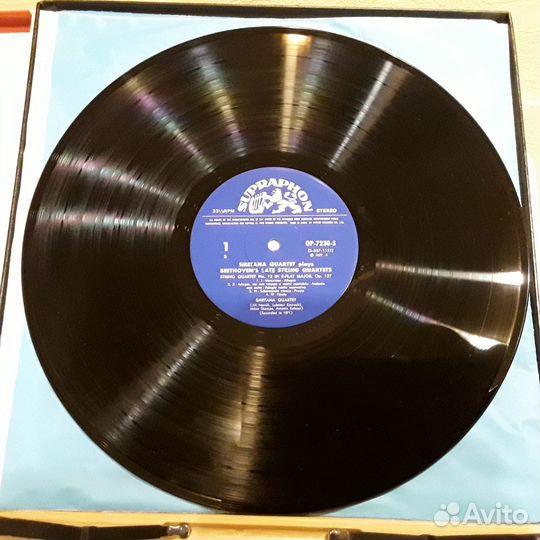 Beethoven Late String Quartets № 12-16. BOX, 4 LP