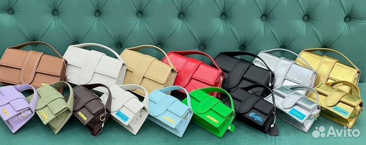 Сумка jacquemus натуральная кожа