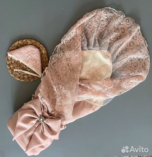 Конверт на выписку летний для девочки