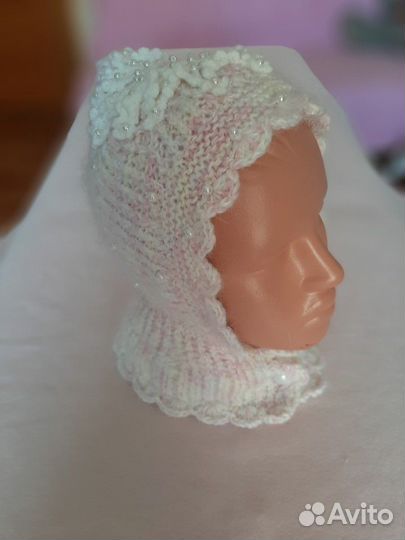 Шапка капор зима