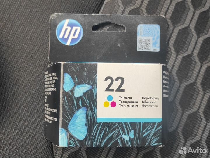 Картридж hp 22 цветной