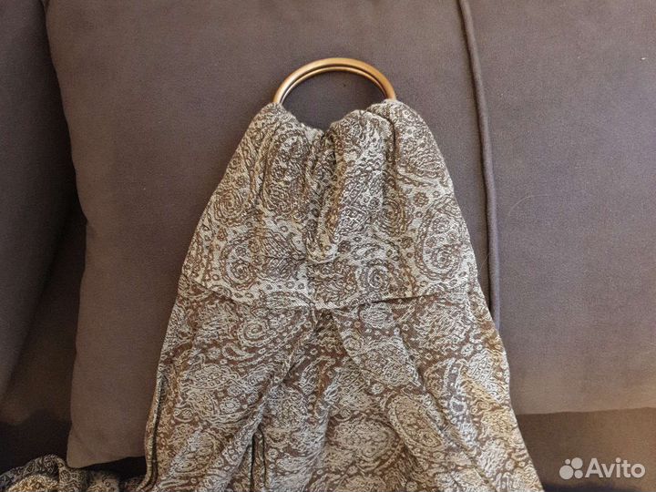 Слинг с кольцами Ellevill Paisley Cream