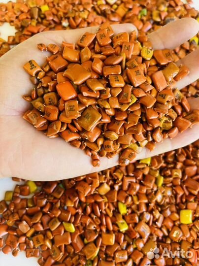 Конденсаторы км рыжие