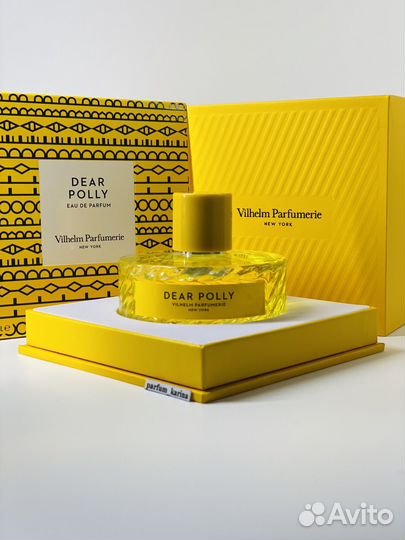 Dear Polly Vilhelm Parfumerie распив парфюма