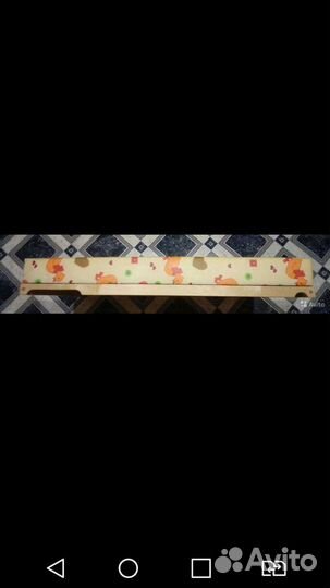 Пеленальная доска на кроватку