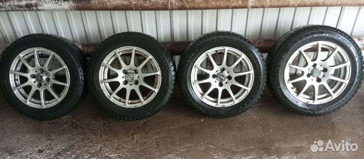 Литые диски r14 на ваз бу 4 штуки