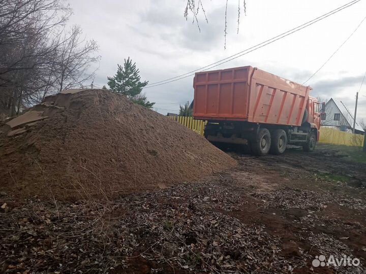 Песок карьерный