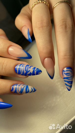 Наращивание ногтей, гель лак, маникюр