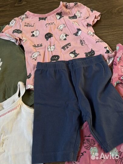 Вещи пакетом на девочку 92