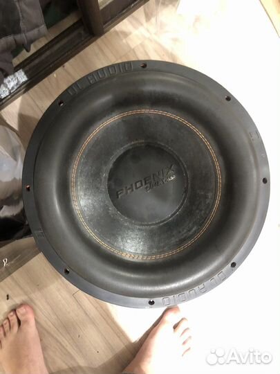 Сабвуфер dl audio phoenix 15 black bass