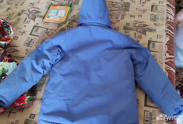 Зимняя тёплая куртка на мальчика 146