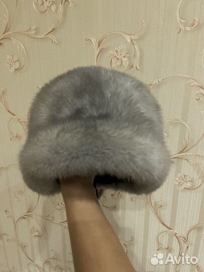 Шапка зимняя меховая женская норковая