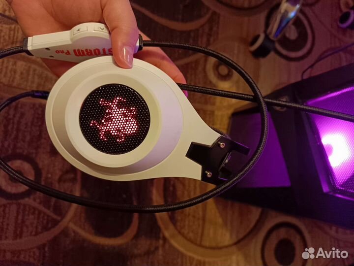 Нарушники dexp Storm Pro белый