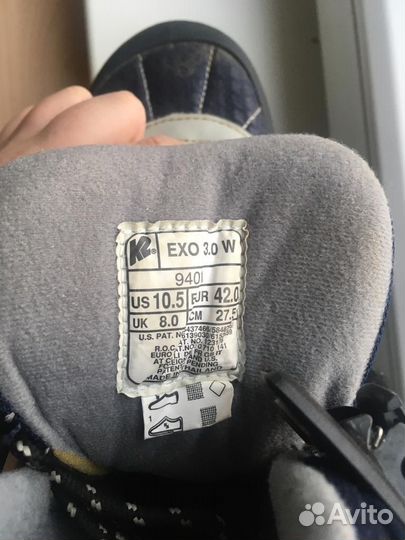 Ролики женские, К2 Exo 3.0 W, р42 (27,5см)