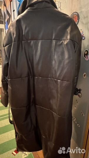 Пуховик женский длинный зима