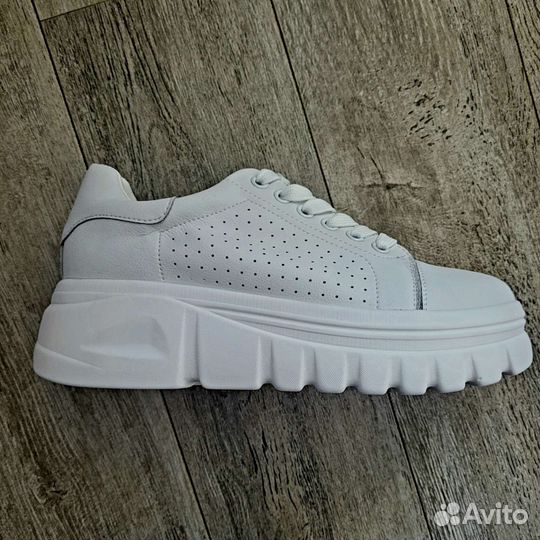 Кеды женские натуральная кожа