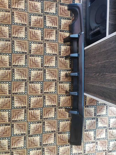 Диффузор на задний бампер Mazda 3