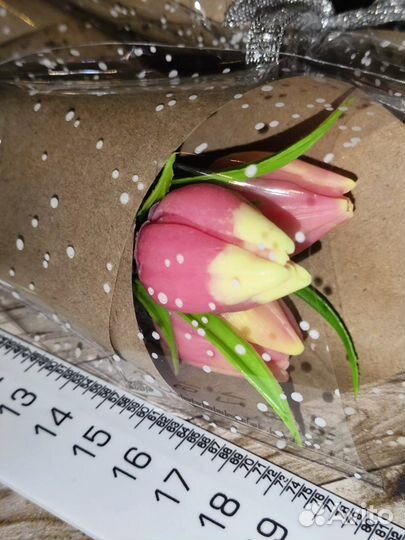 Тюльпаны / Букет из мыла тюльпаны