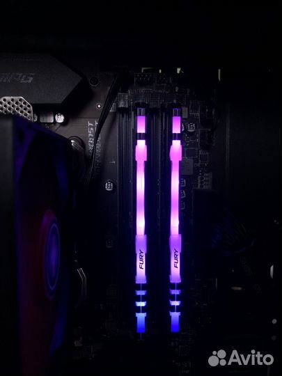Оперативная память Kingston fury RGB