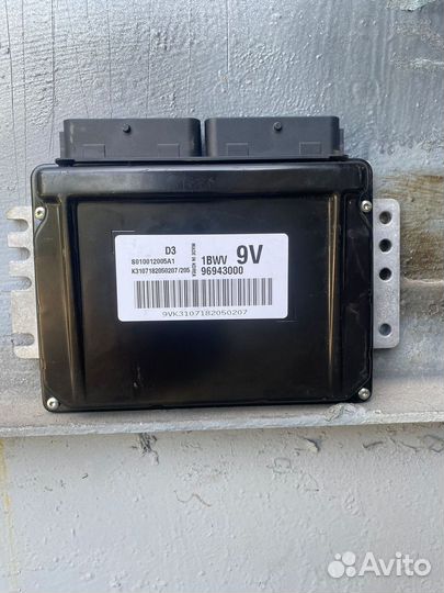 Эбу (мозги на daewoo Matiz)