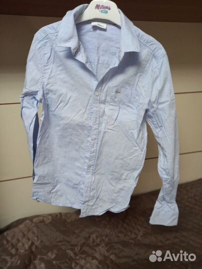 Рубашка на мальчика 158