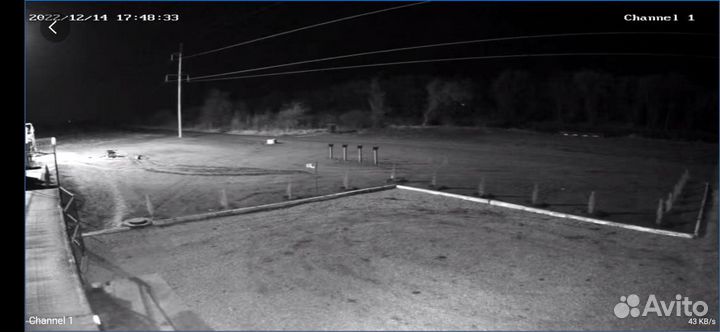 Комплет видеонаблюдения 4 камеры