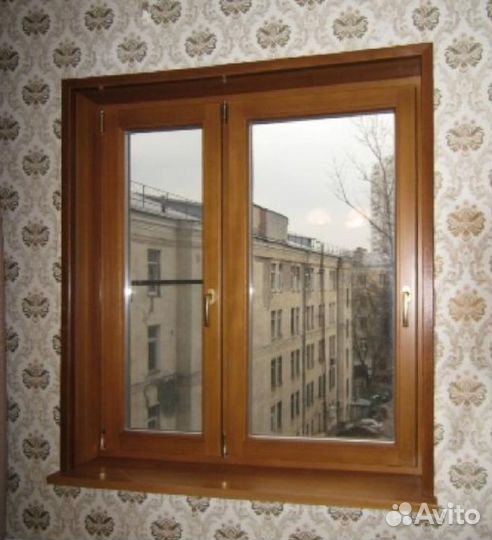 Окна деревянные