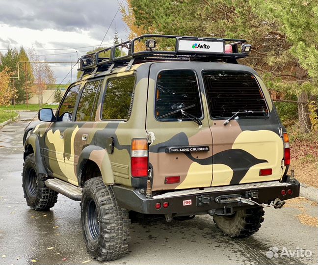 Toyota Land Cruiser 4.5 AT, 1993, 340 000 км