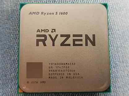 6-ядерный процессор Ryzen 5 1600