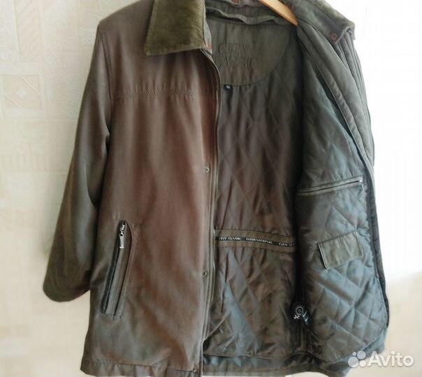 Мужская куртка плюс ветровка (два в одном)