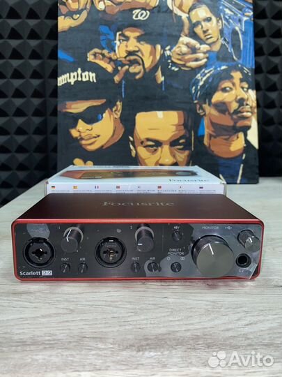 Звуковая карта focusrite scarlett 2i2