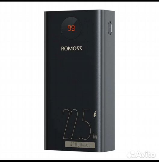 Romoss 40.000 mah power bank 22,5w