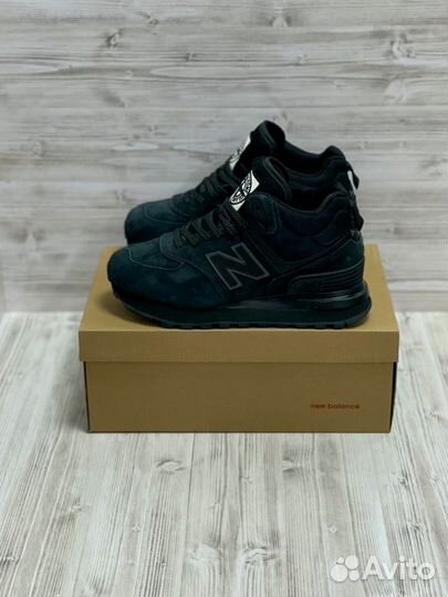 Кроссовки New Balance 574 Stone Island зимние