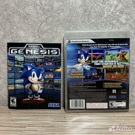 Sonic Ultimate Genesis на PS3