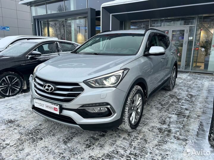 Hyundai Santa Fe 2.2 AT, 2015, 77 531 км