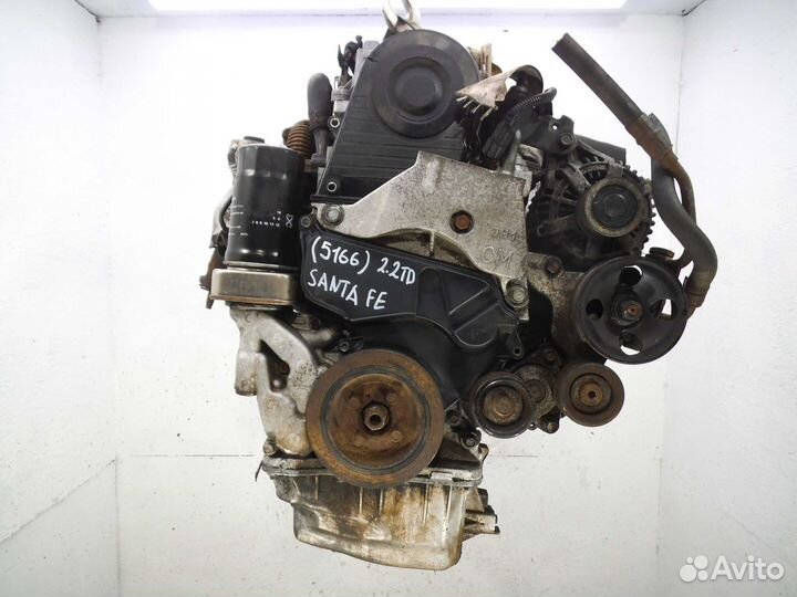 Двигатель D4EB Hyundai Santa Fe 2 (CM)
