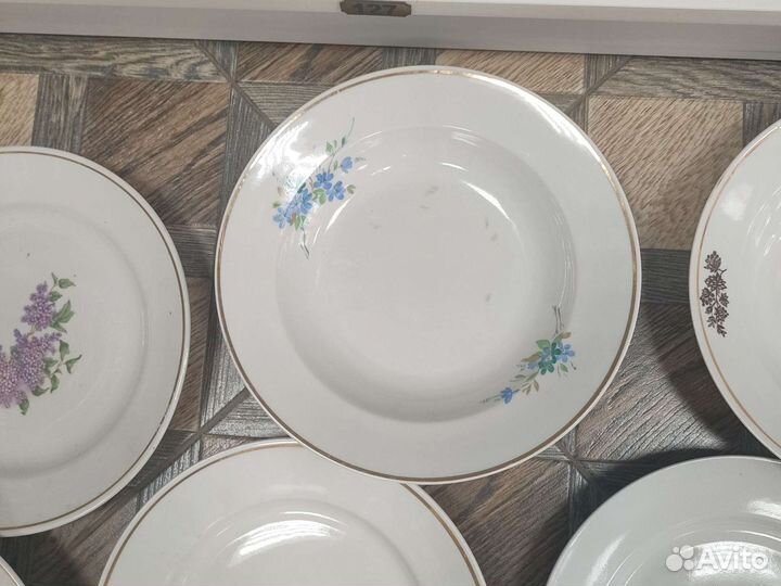 Фарфоровые тарелки СССР