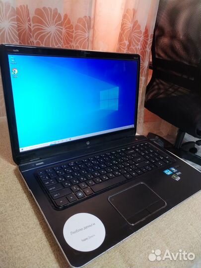 Нр dv7 17,3 core i-5, GF 630m