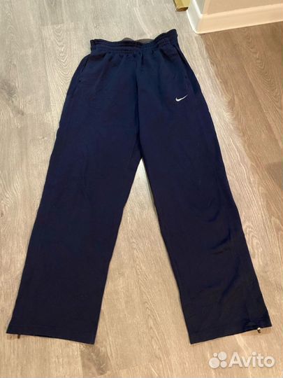 Широкие штаны Nike плотные