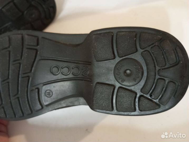 Зимние ботинки ecco